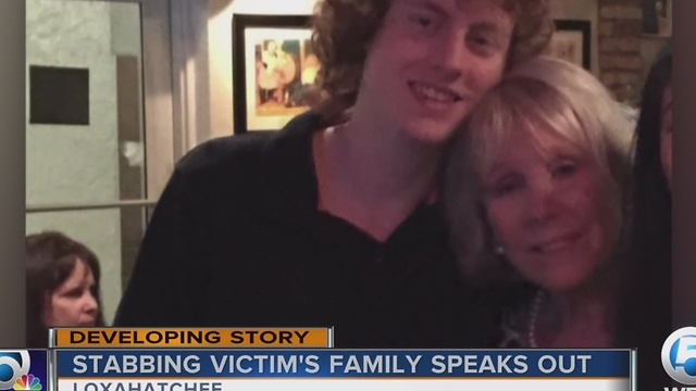 Stabbing victim's family speaks out