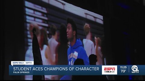 Student Aces host their 4th annual Champions of Character Awards