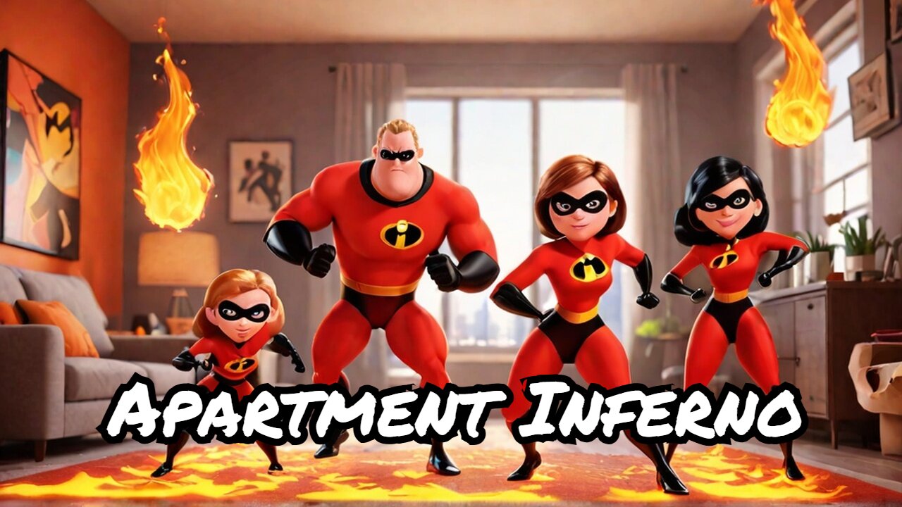 The Incredibles PS2 100% Playthrough Part 4 (Apartment Inferno)