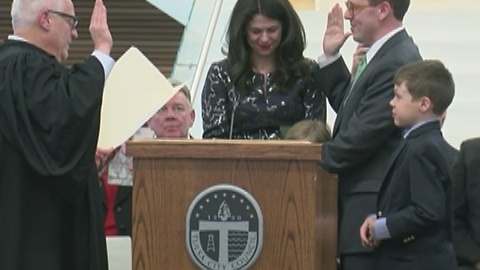 GT Bynum sworn in as mayor of City of Tulsa