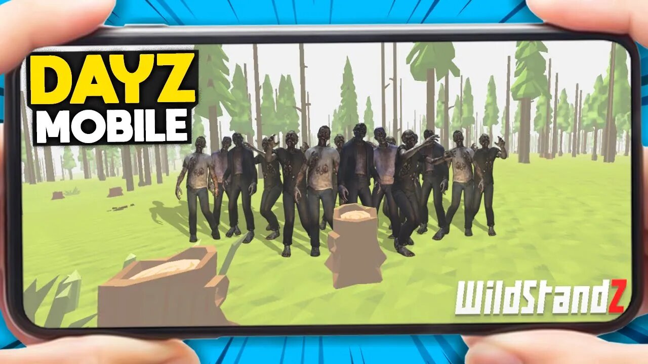 NOVO JOGO PARECIDO COM DAYZ PARA CELULAR ONLINE - DAYZ MOBILE