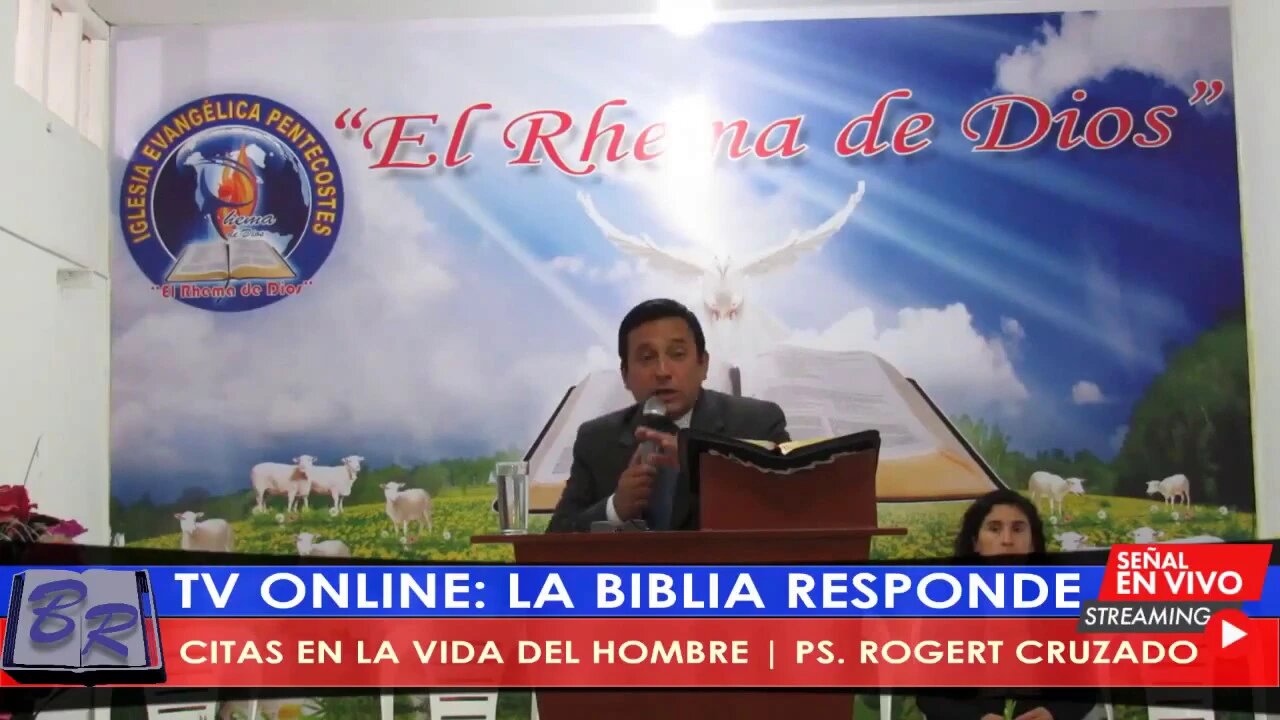 CITAS EN LA VIDA DEL HOMBRE - PS. ROGERT CRUZADO | TV LA BIBLIA RESPONDE