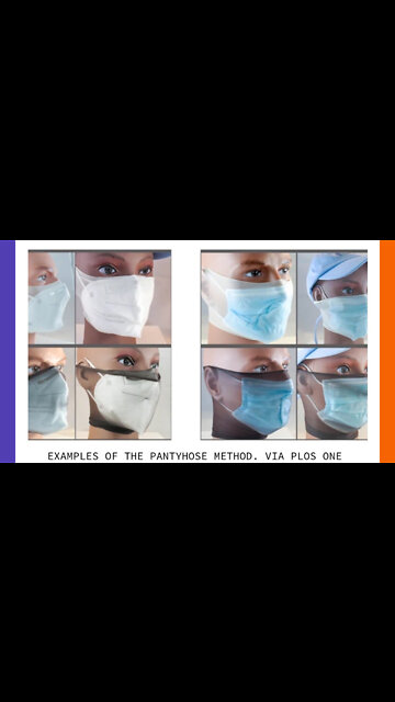 Docs Advise Putting Pantyhose Over Your Mask