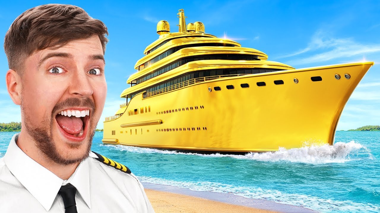 $1 Vs 1,000,000,000 Yacht! Mr Beast😮😮