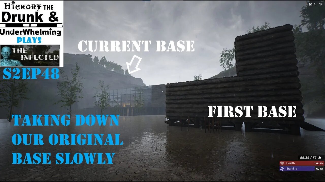 The Infected Gameplay S2EP48 Starting To Tear Down Our First Base