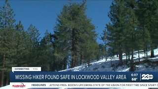 Missing hiker found safe in Lockwood Valley area