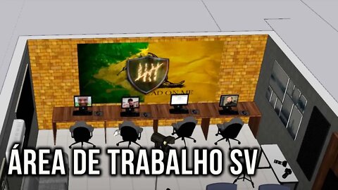 Projeto do Escritório no RANCHO SV!