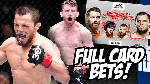 UFC Abu Dhabi Full Bet Breakdowns!││Friday Fight Talk 2!