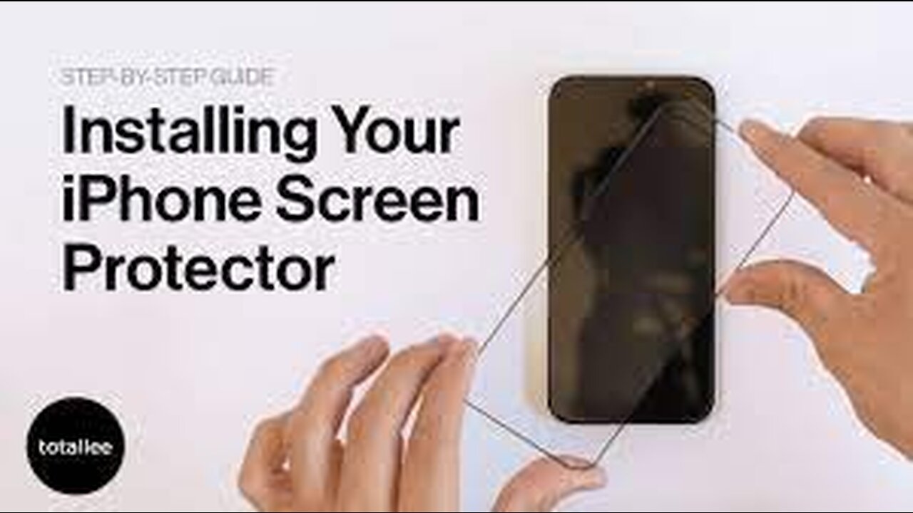 How To Apply a Screen Protector Perfectly