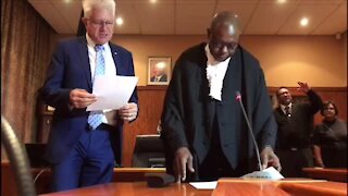 South Africa - Cape Town - Alan Winde is sworn in as Premier of the Western Cape (Video) (9ZK)