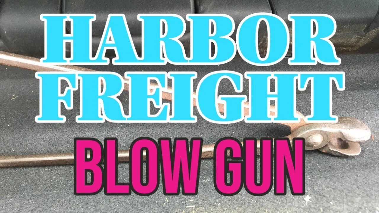 Harbor Freight - Pneumatic Blow Gun for Air - Nothing like a Little Air in the Shop