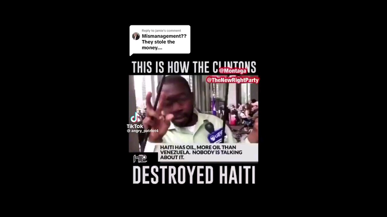 Another Reason the Colonialist Clintons are interested in Haiti.