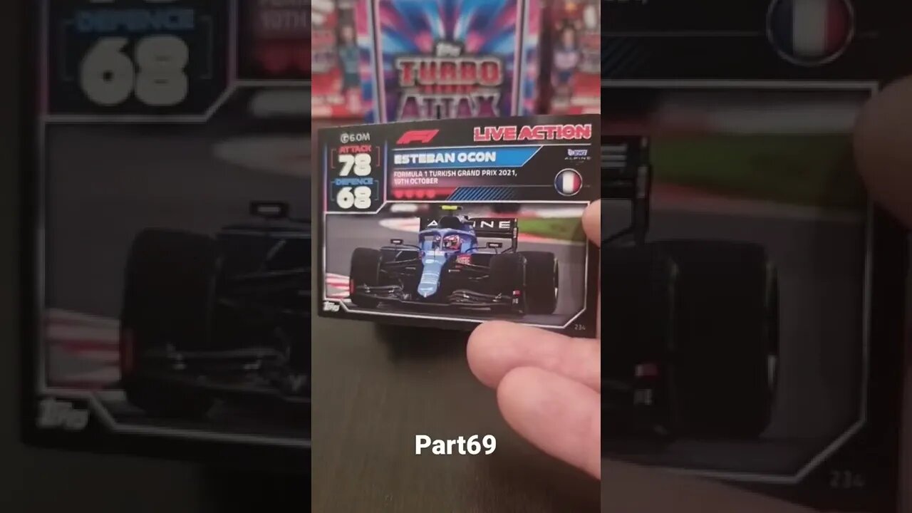 Topps Turbo Attax 2022 F1 Formula1 epic trading card opening best exclusive unboxing