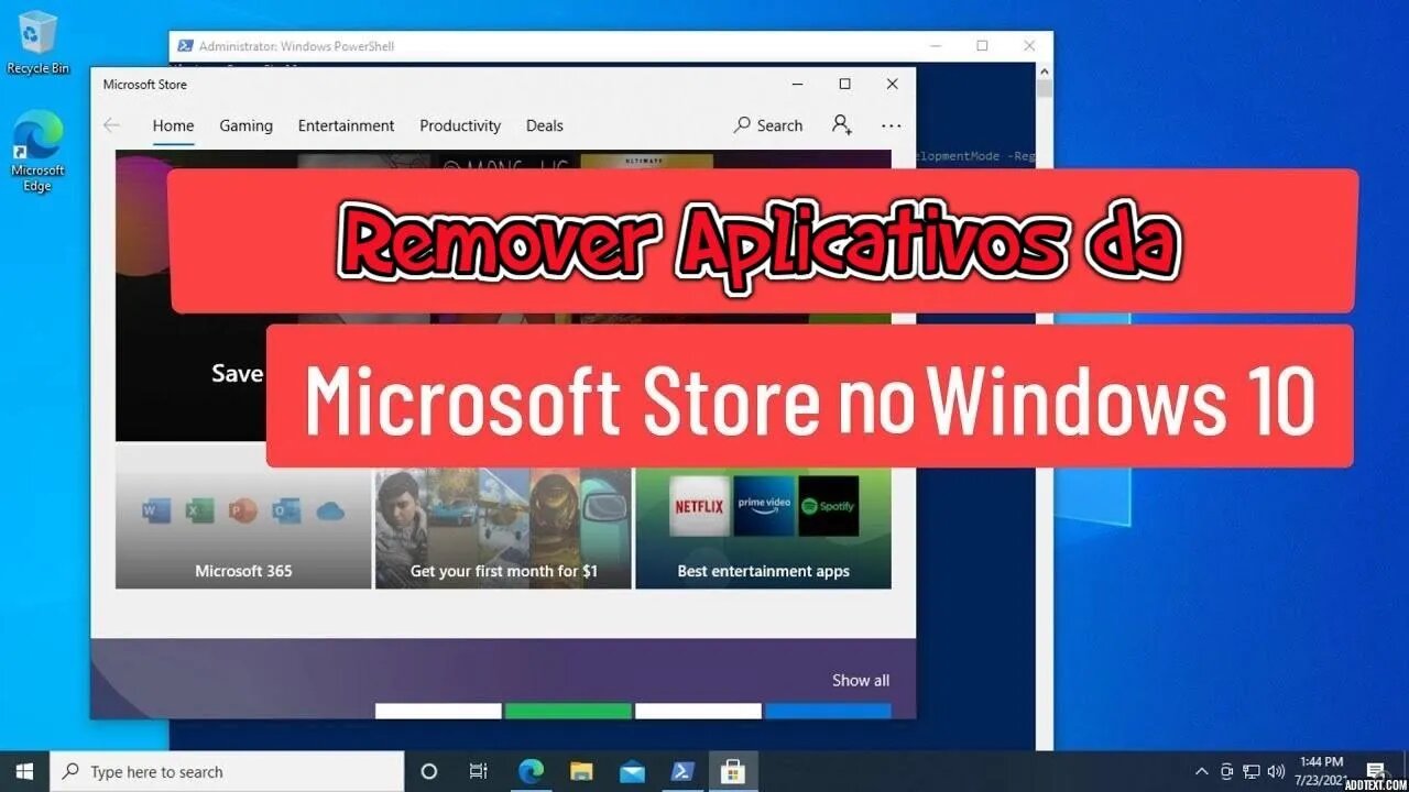 Como Remover Aplicativos da Microsoft Store no Windows 10 / 11 2023