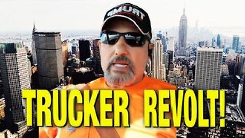 Truckers BOYCOTT New York City To Support Trump!