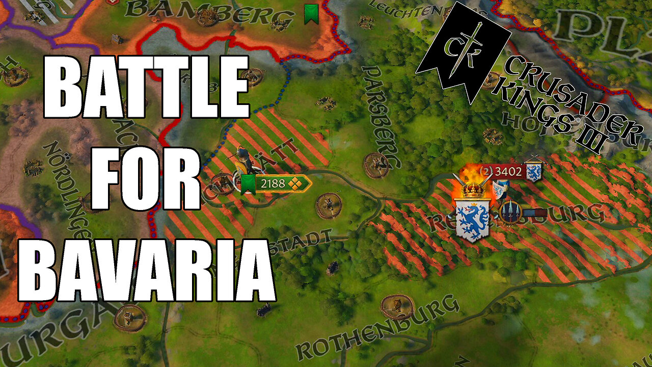 THE WAR FOR BAVARIA! | Crusader kings 3