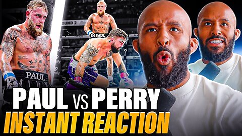 "NOT MIKE PERRY!" 😭 | JAKE PAUL vs MIKE PERRY INSTANT REACTION!