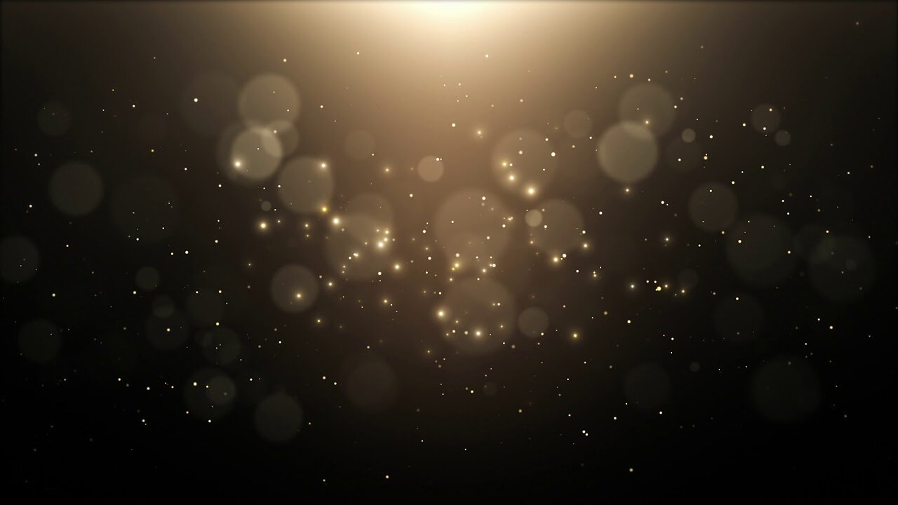 Golden Dust Animation Background video | Footage | Screensaver
