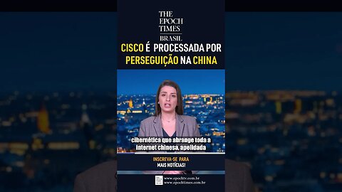 A acusação é que a CISCO usou recursos tecnológicos para tornar-se cúmplice do PCC #shorts #china