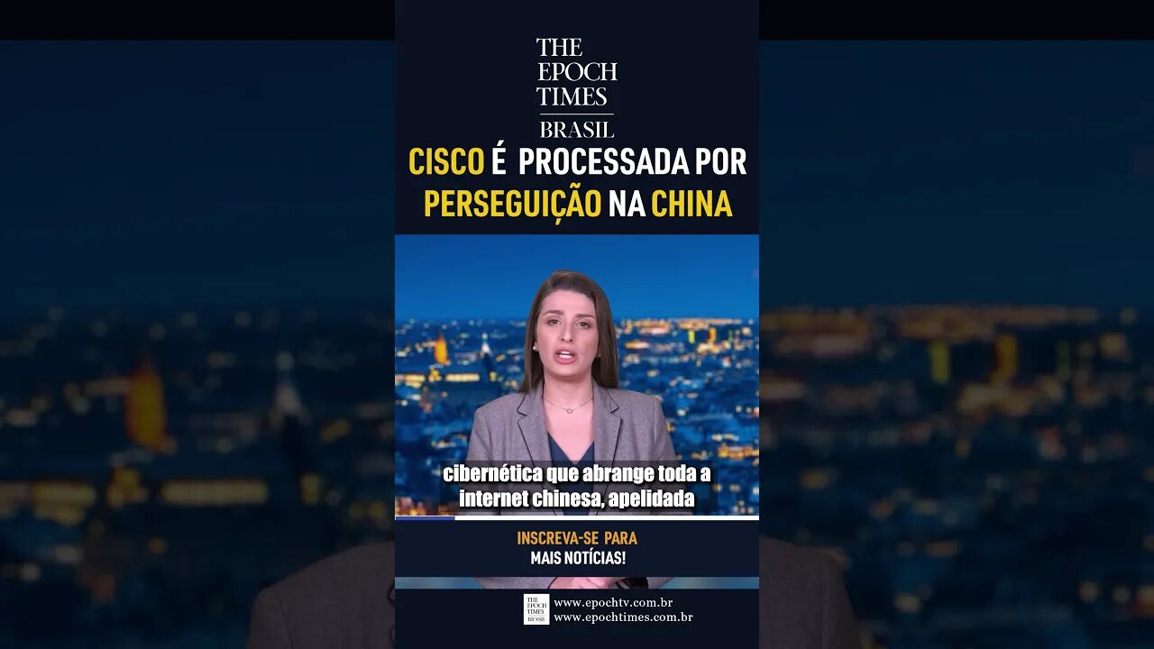 A acusação é que a CISCO usou recursos tecnológicos para tornar-se cúmplice do PCC #shorts #china