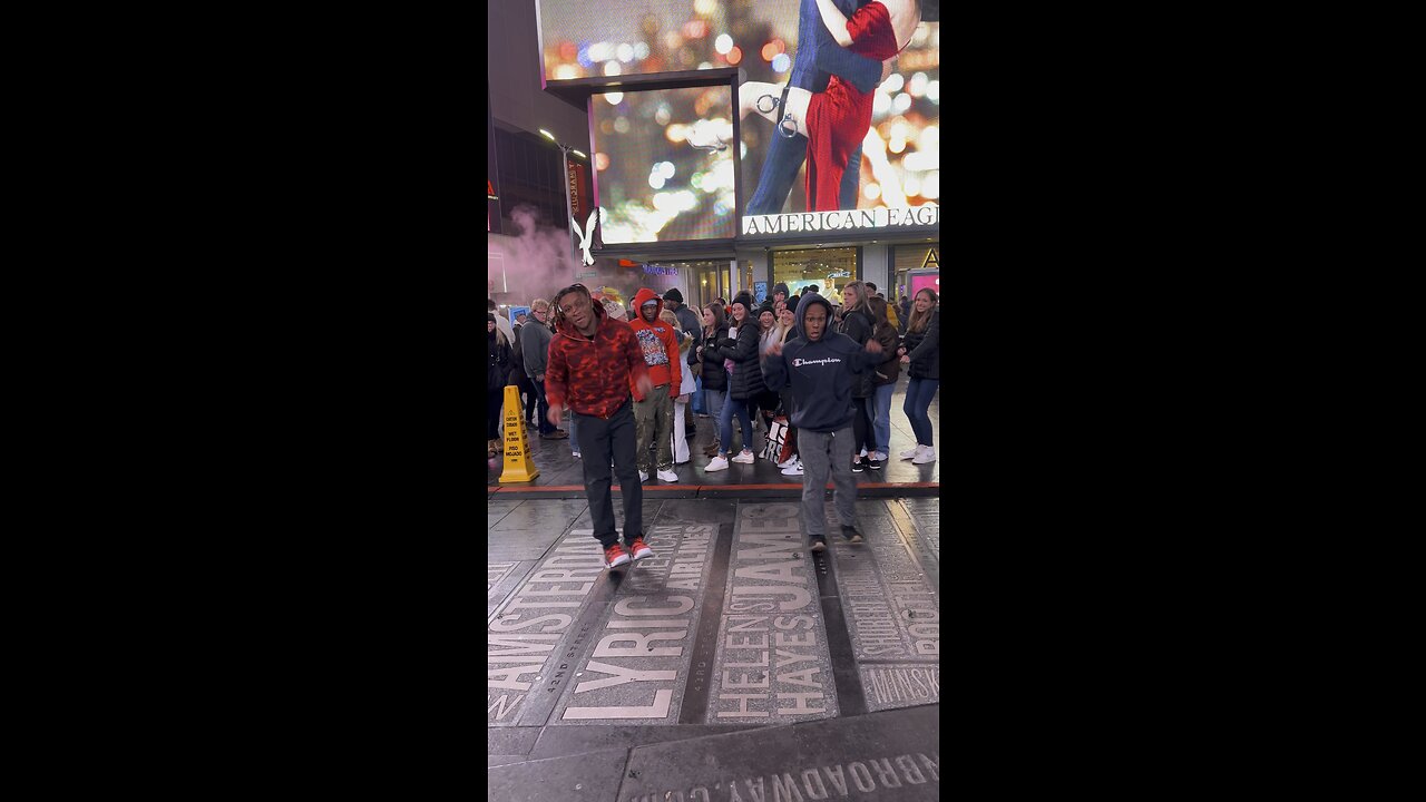 We were vibing