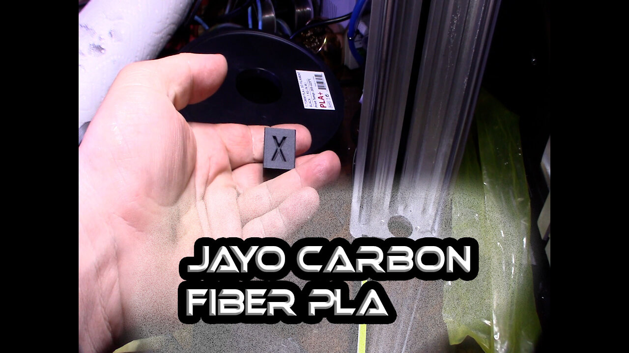 Jayo Cabon Fiber PLA Filament Review