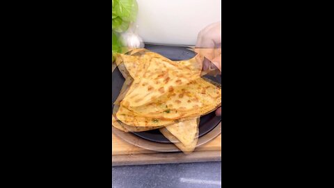 Garlic paratha