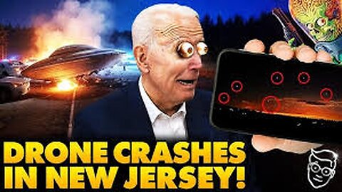 Crashed drone in New Jersey