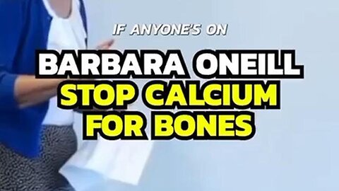 DON'T TAKE CALCIUM SUPPLEMENTS!