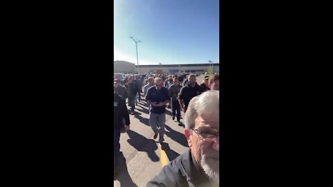 GE walk out protest