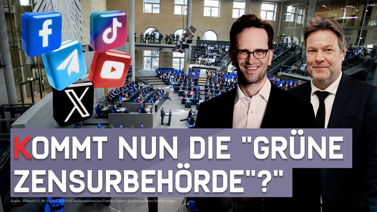 "WAHRHEITSMINISTERIUM": BUNDESTAG BESCHLIEßT DAS DIGITALE-DIENSTE-GESETZ@Gegenpol🙈