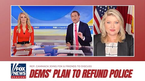 Rep. Cammack Joins Fox & Friends To Discuss Biden's Budget Proposal Promise To Refund The Police