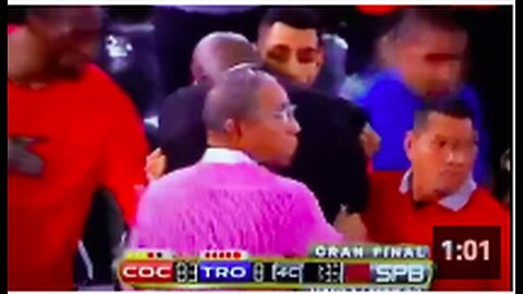 Venezuelan Basketball Coach collapses during Grand Final Game 💉👀