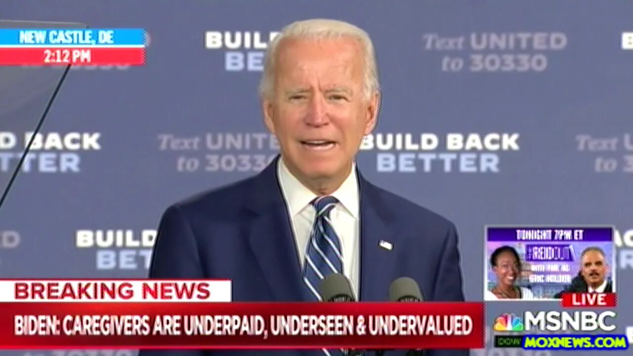 JOE BIDEN "TRUMP HAS QUIT ON YOU! AND HE HAS QUIT ON THIS COUNTRY!"