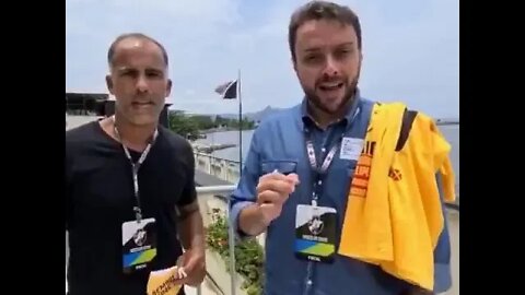 Felipe e Julio Brant convocando os sócios para votar