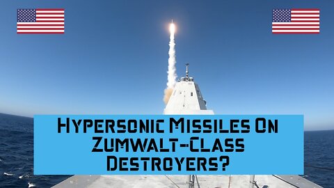 Hypersonic Missiles On Zumwalt Class Destroyers? #Missile #military #army #navy #airforce #USA