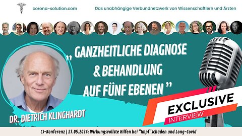 Ganzheitliche Diagnose und Behandlung auf fünf Ebenen | Dr. Dietrich Klinghardt | 17.05.2024