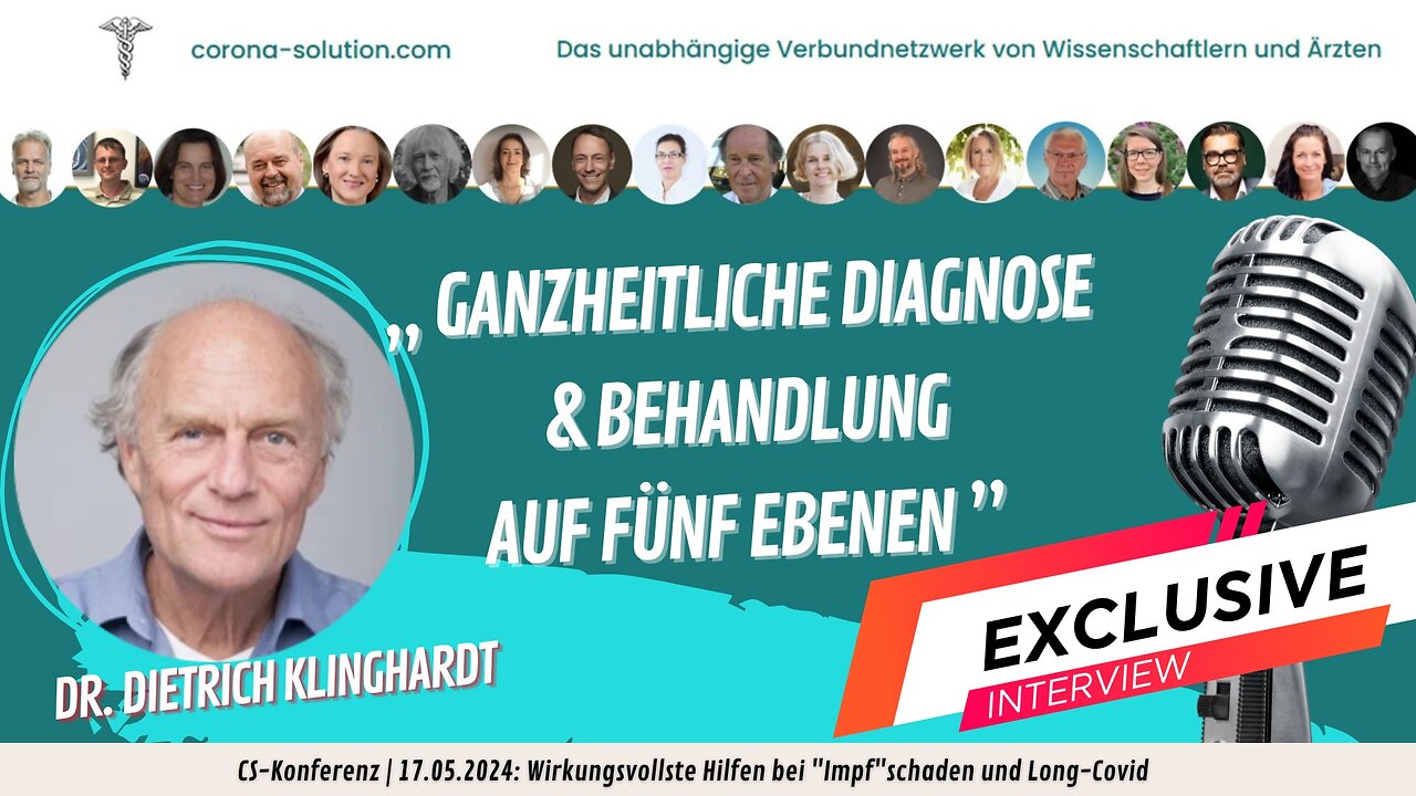 Ganzheitliche Diagnose und Behandlung auf fünf Ebenen | Dr. Dietrich Klinghardt | 17.05.2024