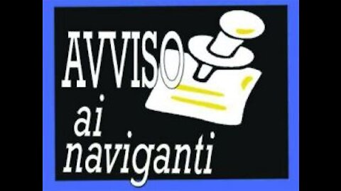 ULTIMI AVVISI AI NAVIGANTI IN QUESTO MONDO IMMONDO