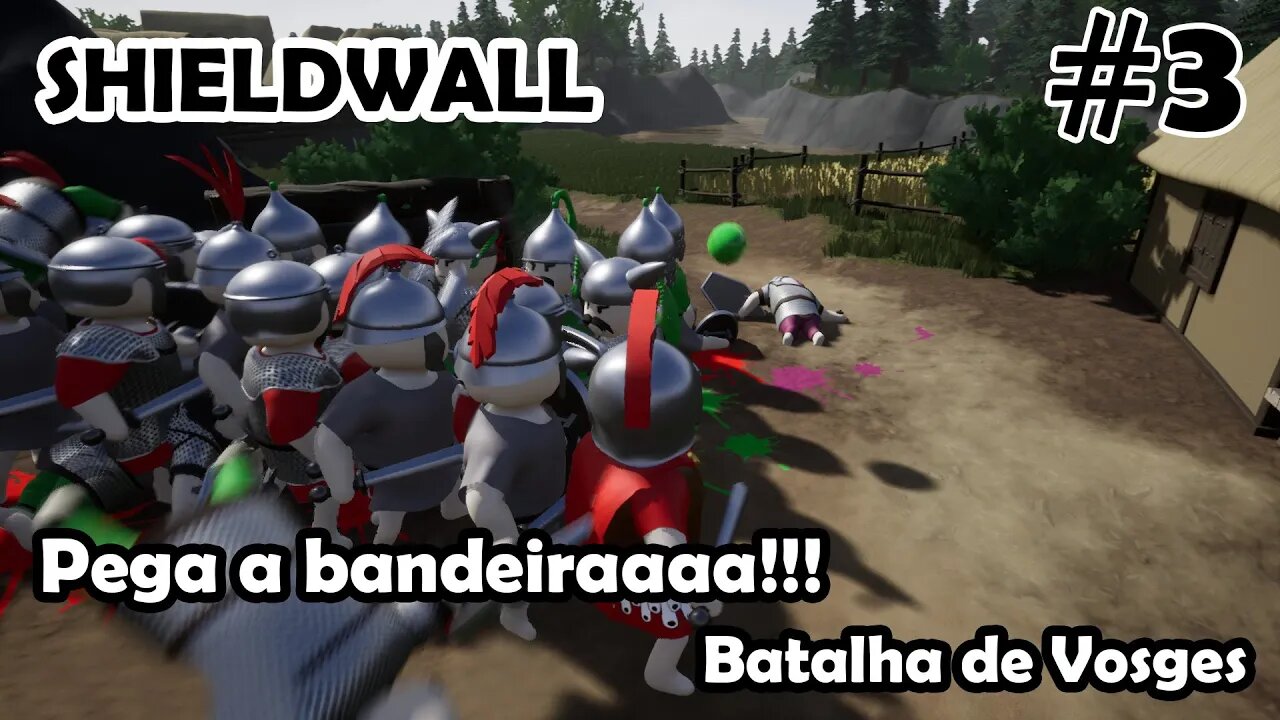 Batalha de Vosges - Shieldwall - Simulador de Guerra - Gameplay PT-BR