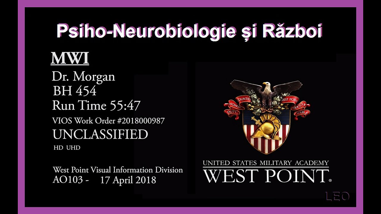 Psiho-Neurobiologie si Razboi