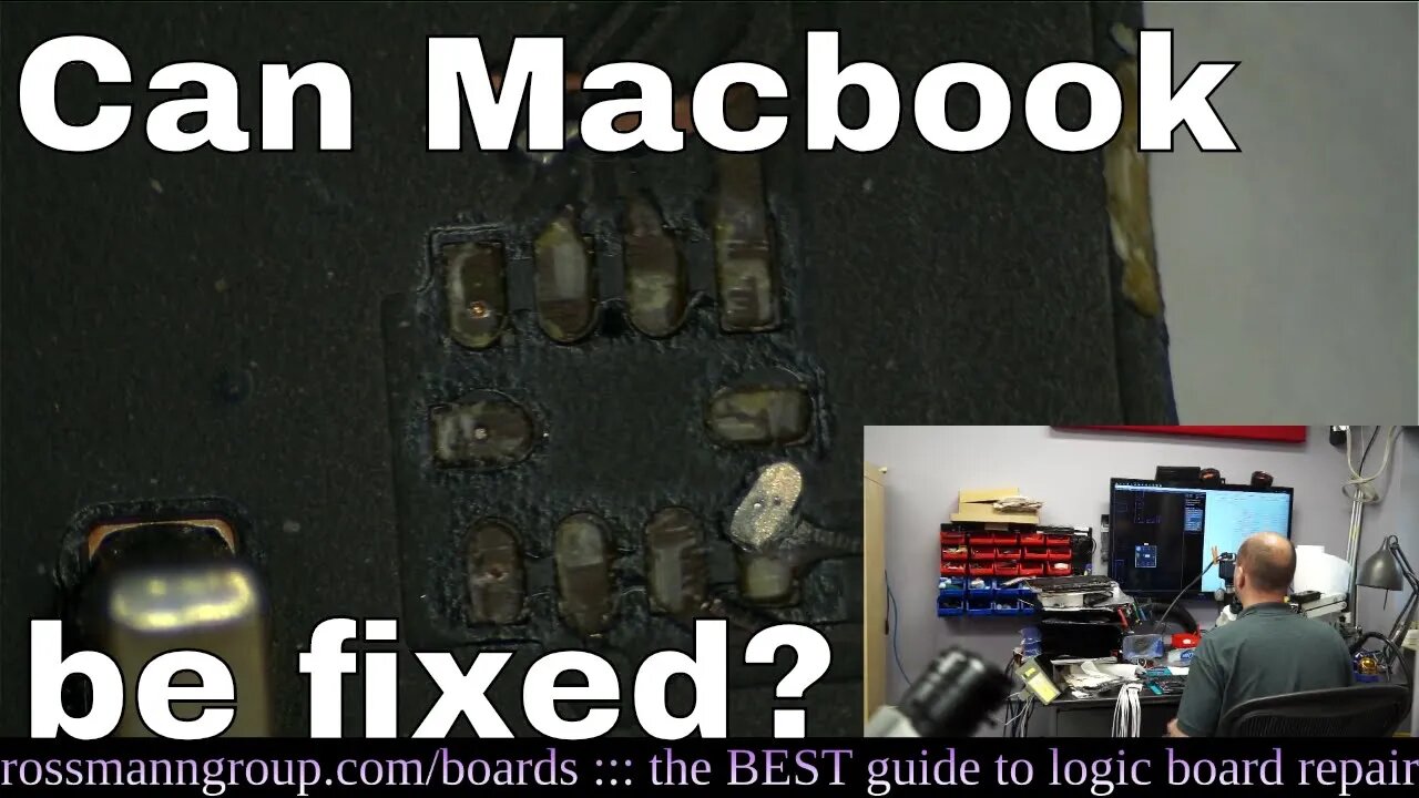 DESTROYED Macbook fixed by GENIUS technician! (Paul S)