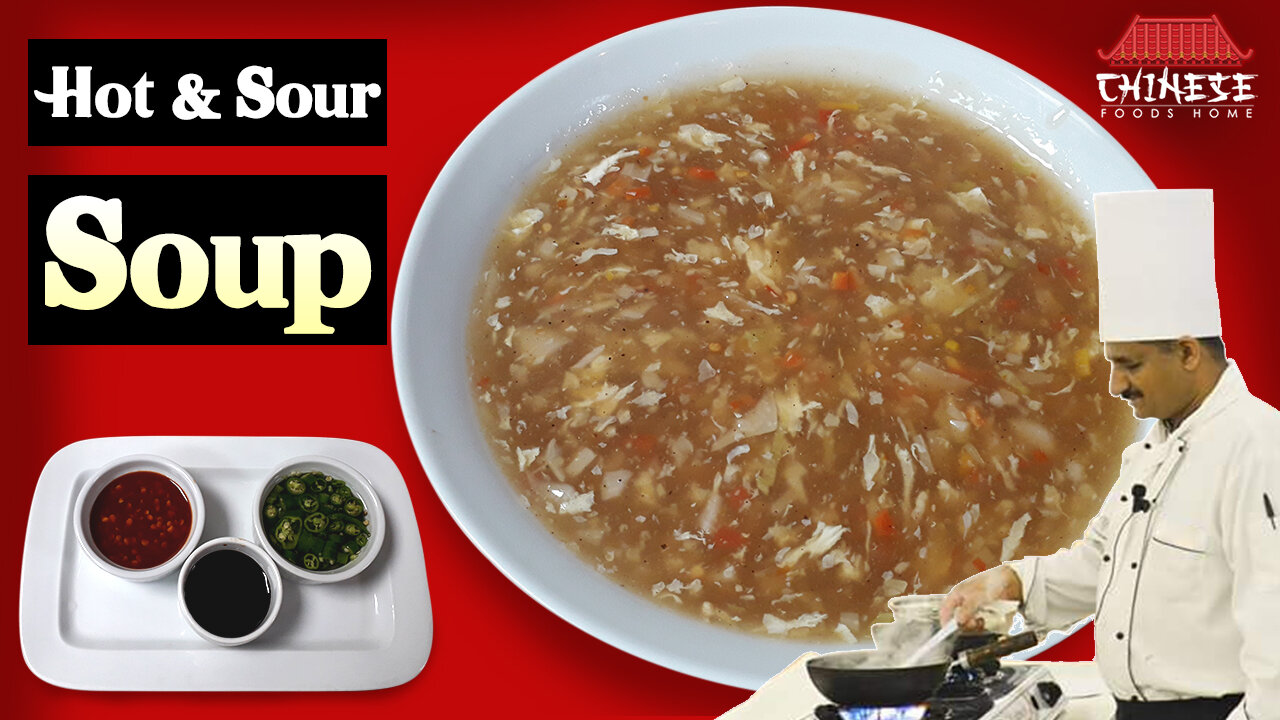 Hot and sour soup/Chinese foods home