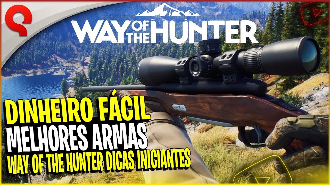 ▶️COMO GANHAR MAIS DINHEIRO E AS MELHORES ARMAS DO JOGO DICAS PARA INICIANTES WAY OF THE HUNTER