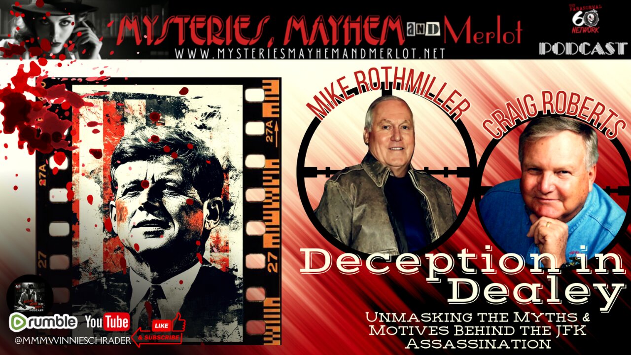 Deception in Dealey with Craig Roberts & Mike Rothmiller - Mysteries, Mayhem & Merlot