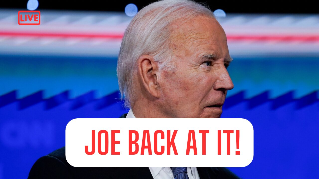 LIVE REACTION: HAS BIDEN GONE TOO FAR? & MORE..