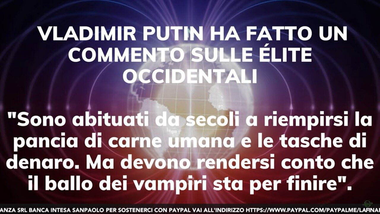 Putin: Il Ballo dei Vampiri sta finendo ITA