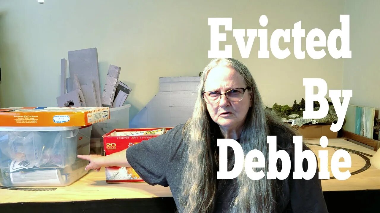 Evicted From The Train Layout - It's Debbie's Now