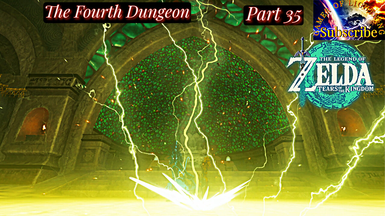 The Lightning Temple Part 35 Blind Let's Play Tears of the Kingdom