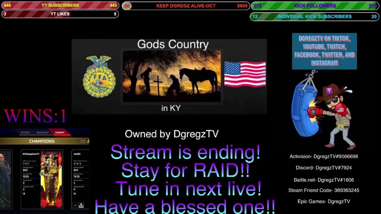 LVL 71! SHORT STREAM! any support appreciated! Jesus Loves You!